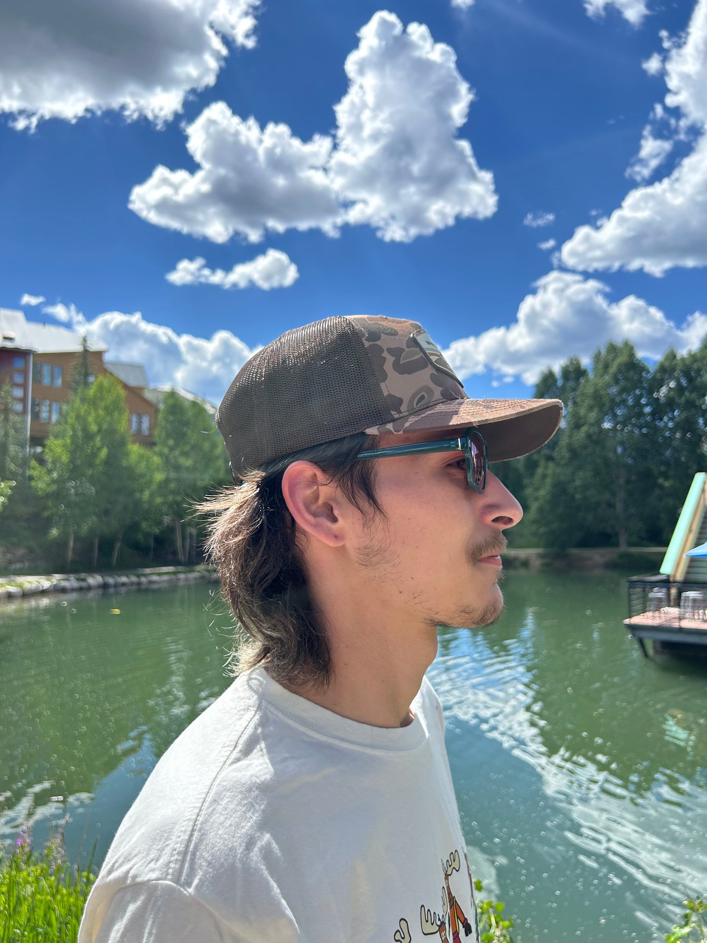 Bark Duck Camo Breckenridge Trucker