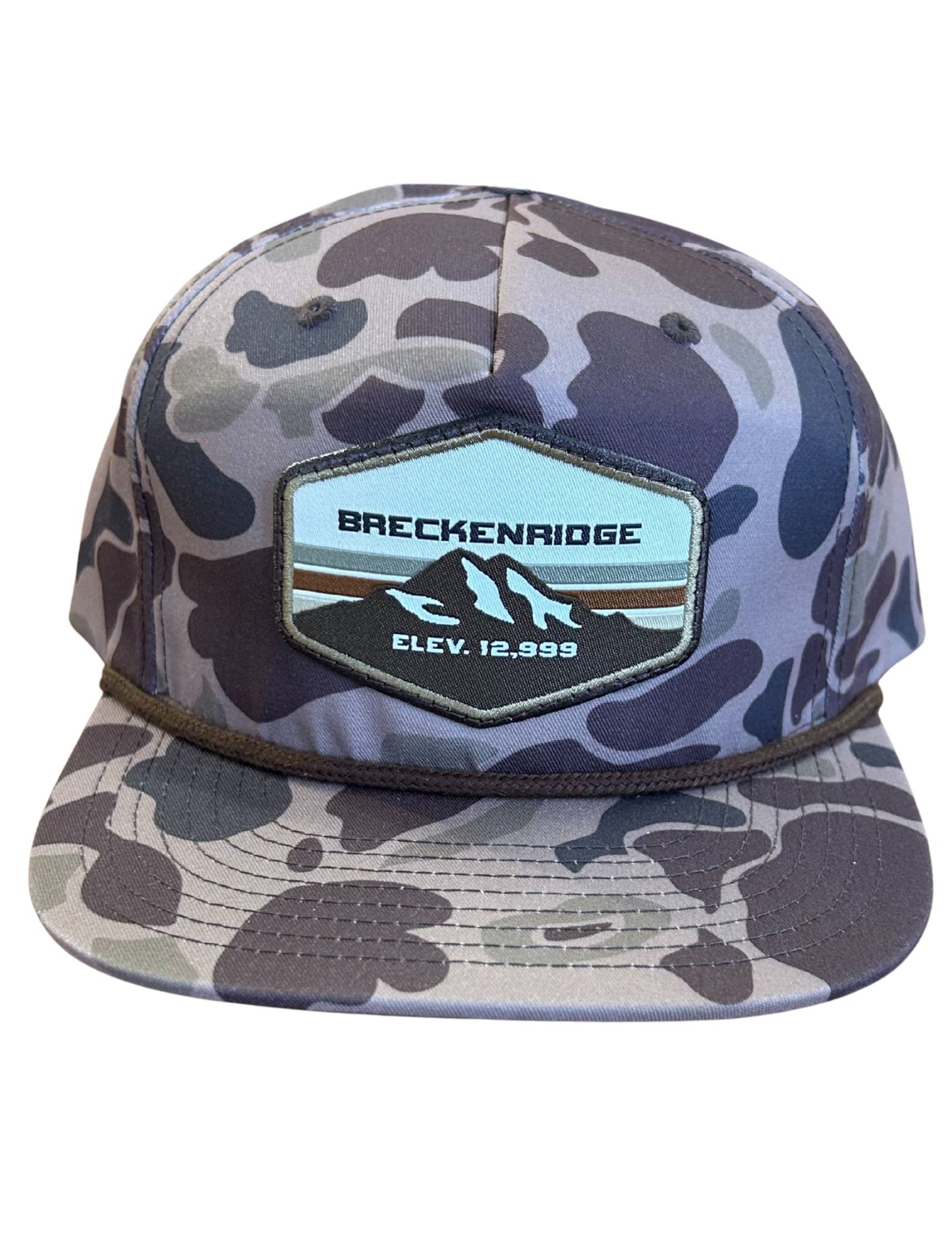Bark Duck Camo Breckenridge Flat Brim