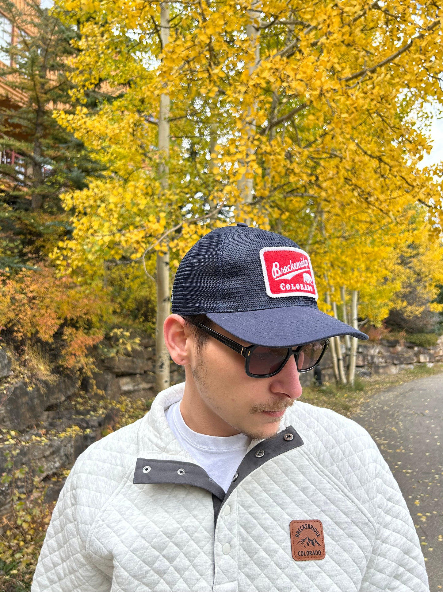 Full Mesh CO Navy Cap