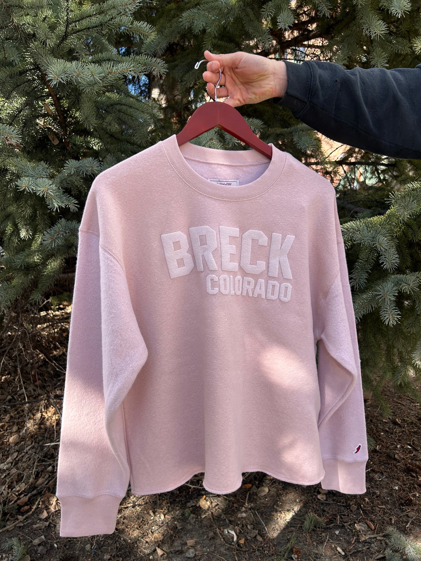 Cropped Breck Fleece Sweatshirt