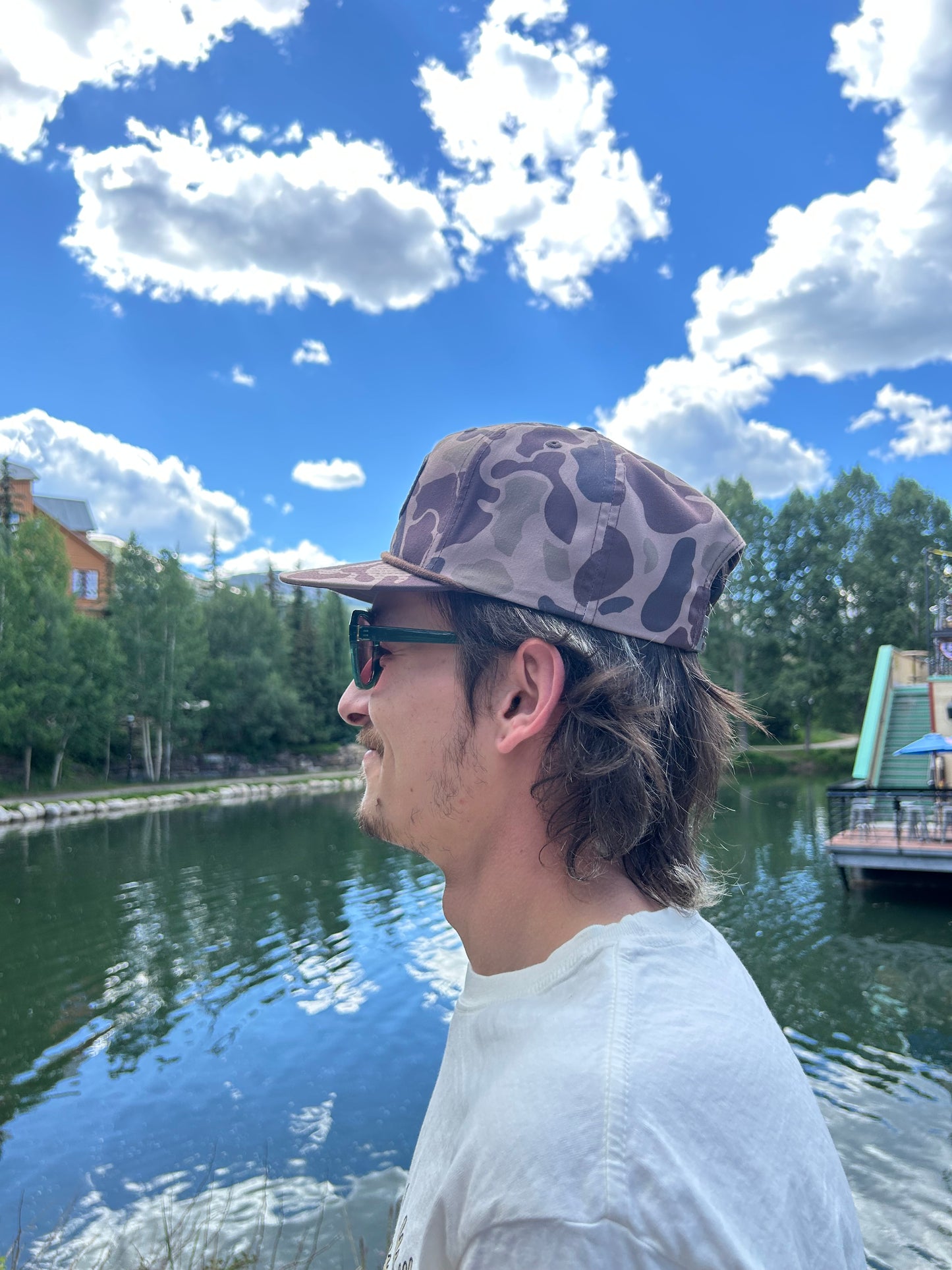 Bark Duck Camo Breckenridge Flat Brim