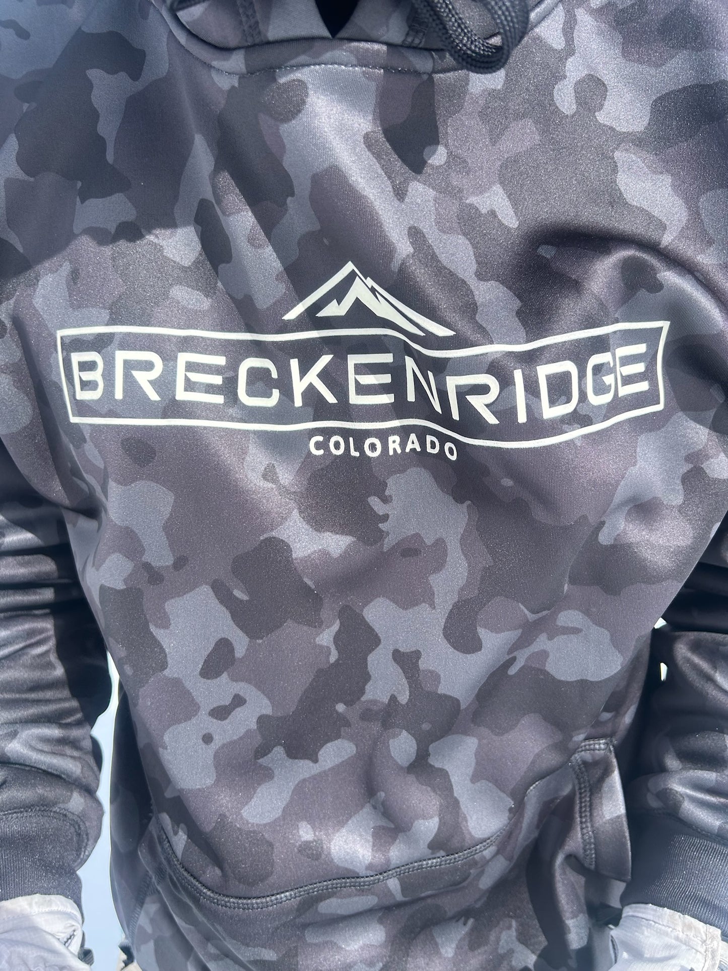 Breck Camo Hoodie- Black | Black Camo Breck Hoodie | Shops near me | Shopping near me | Breckenridge Camo Hoodie | Shop Breck Hat Co.