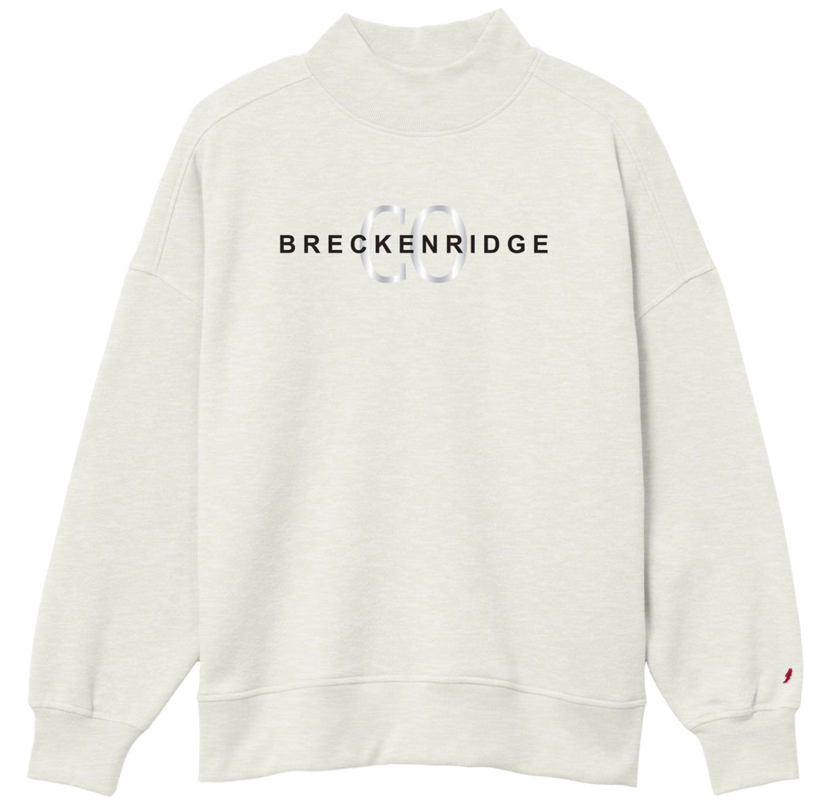 Breckenridge CO Mock Neck Embroider Logo