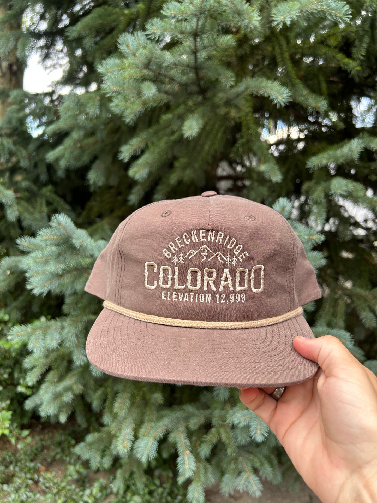 Breck Loden Green Flat Brim With Gold Rope