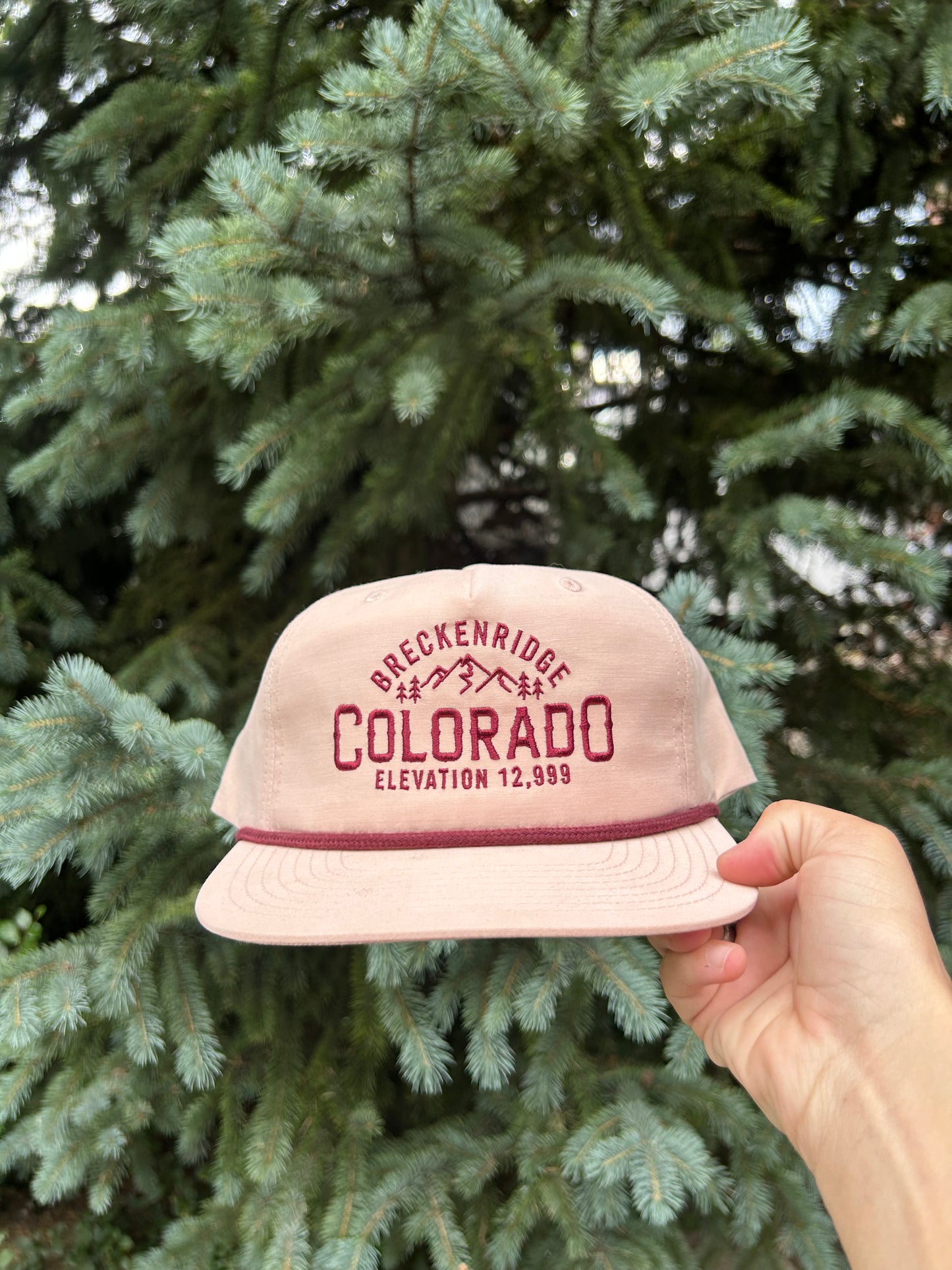 Breck Loden Green Flat Brim With Gold Rope