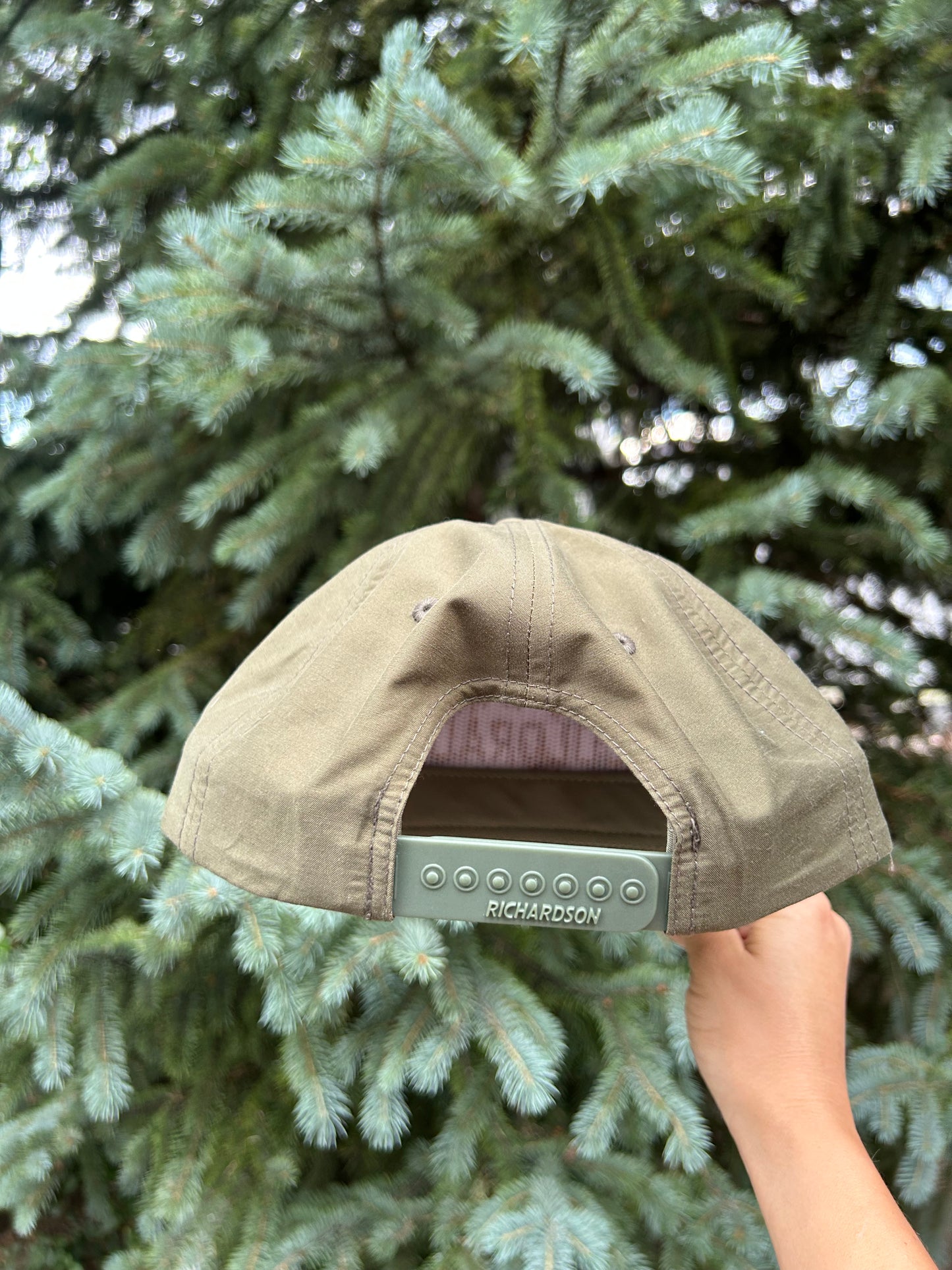 Breck Loden Green Flat Brim With Gold Rope