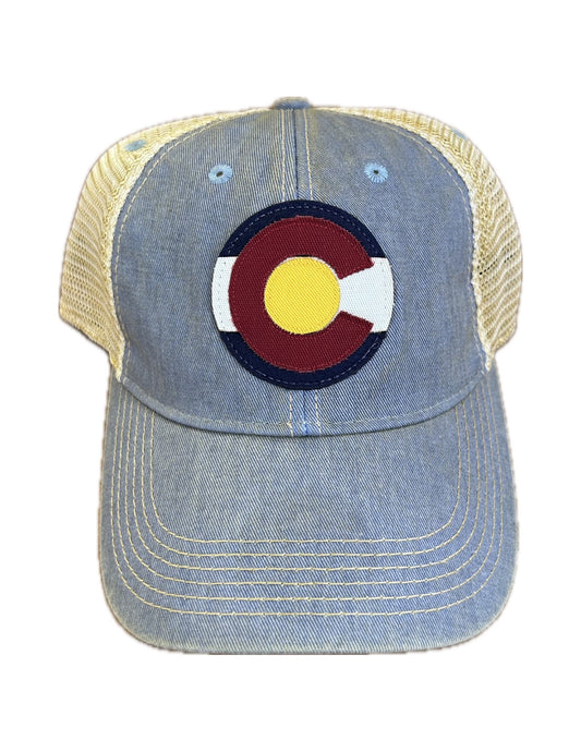 Classic CO Flag Mesh Cap