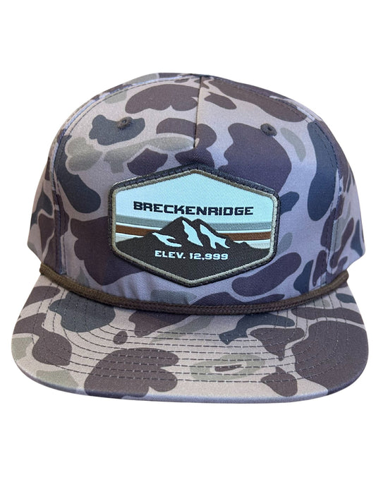 Bark Duck Camo Breckenridge Flat Brim